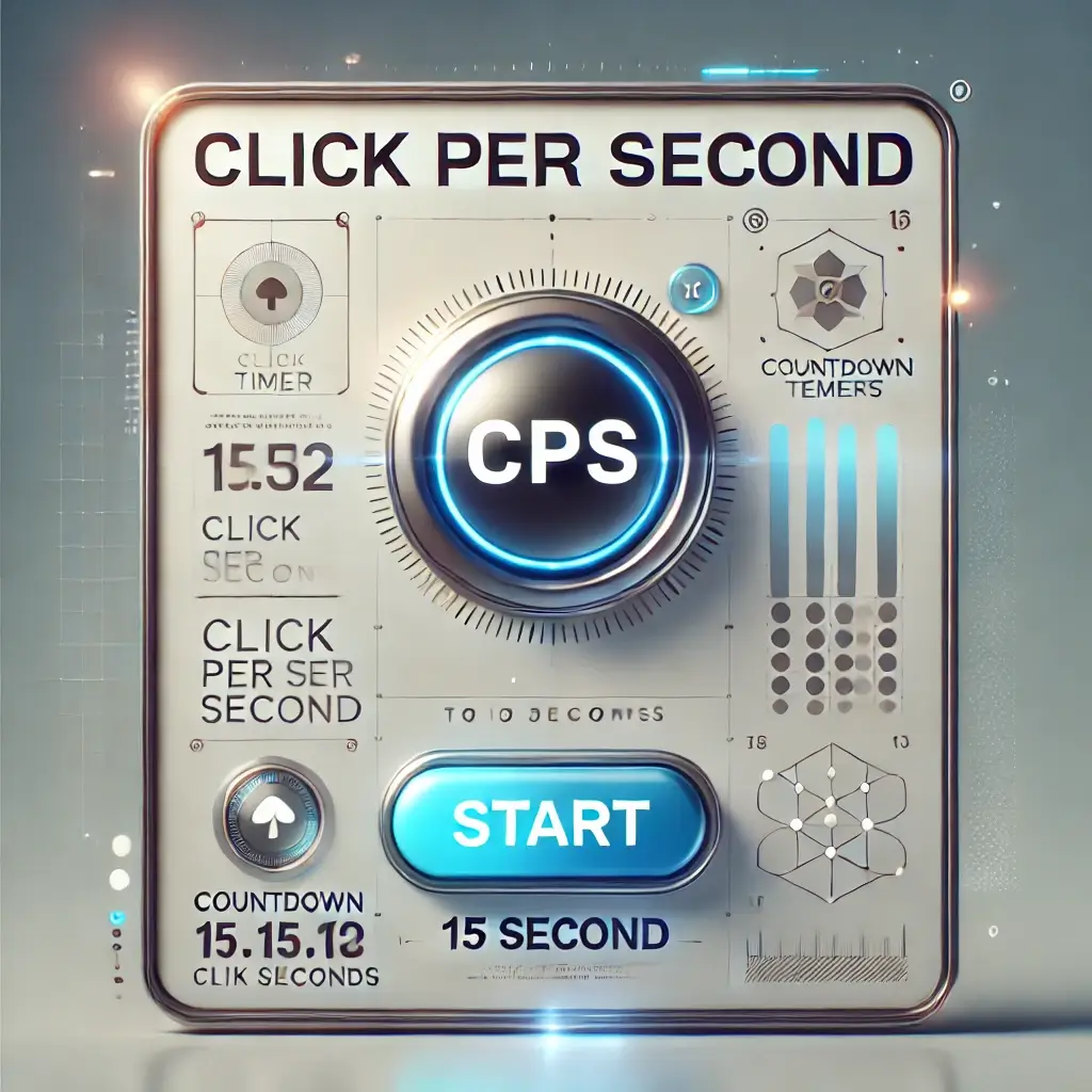 CPS Test 15 Second - Test your click speed in a 15-second duration.